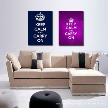 Keep Clam and Carry on 2 Group Wall Art